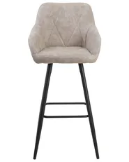 Set med 2 barstolar DARIEN Beige_724440