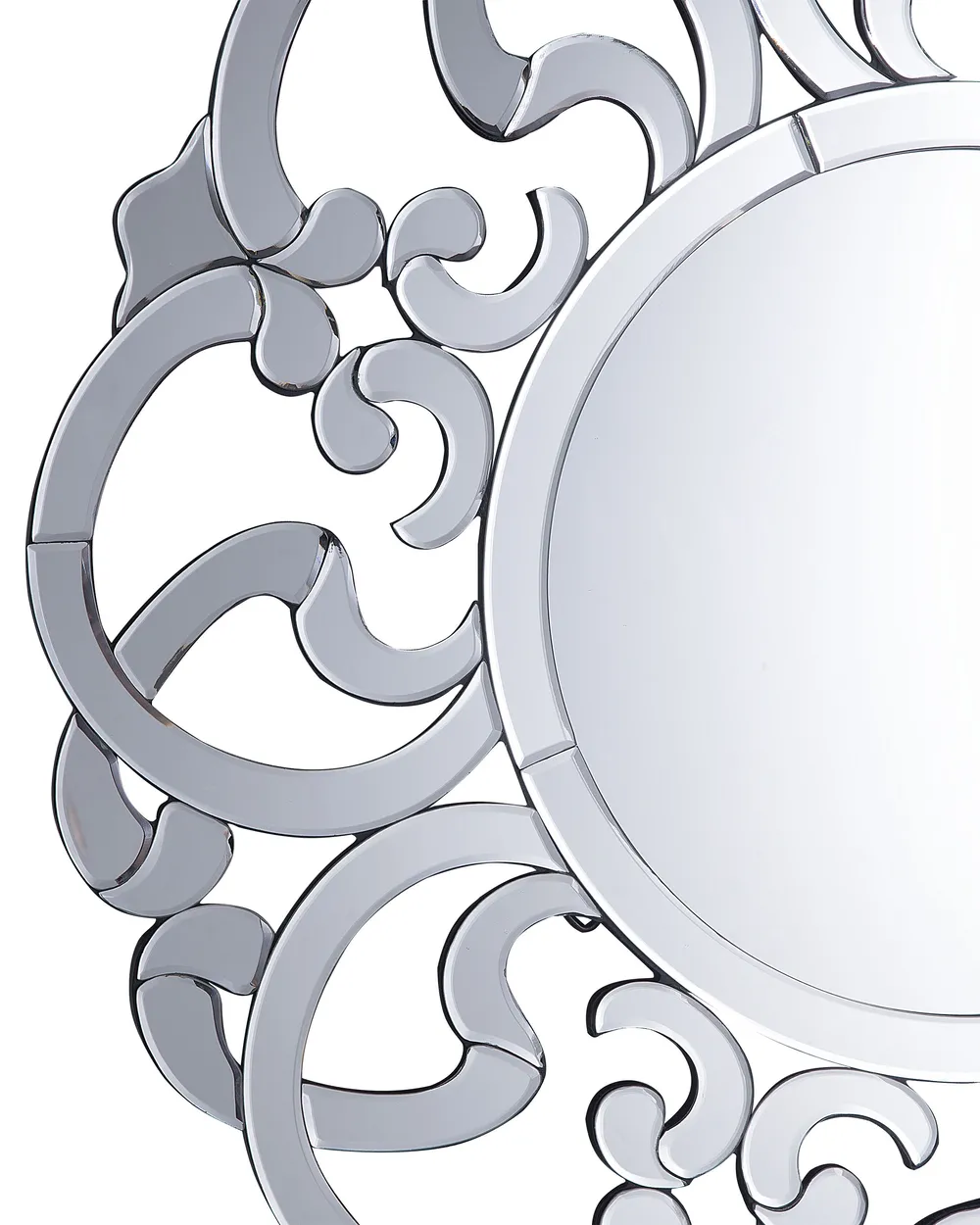 Wall Mirror MORNAIX 70 cm 70 cm Silver_904070