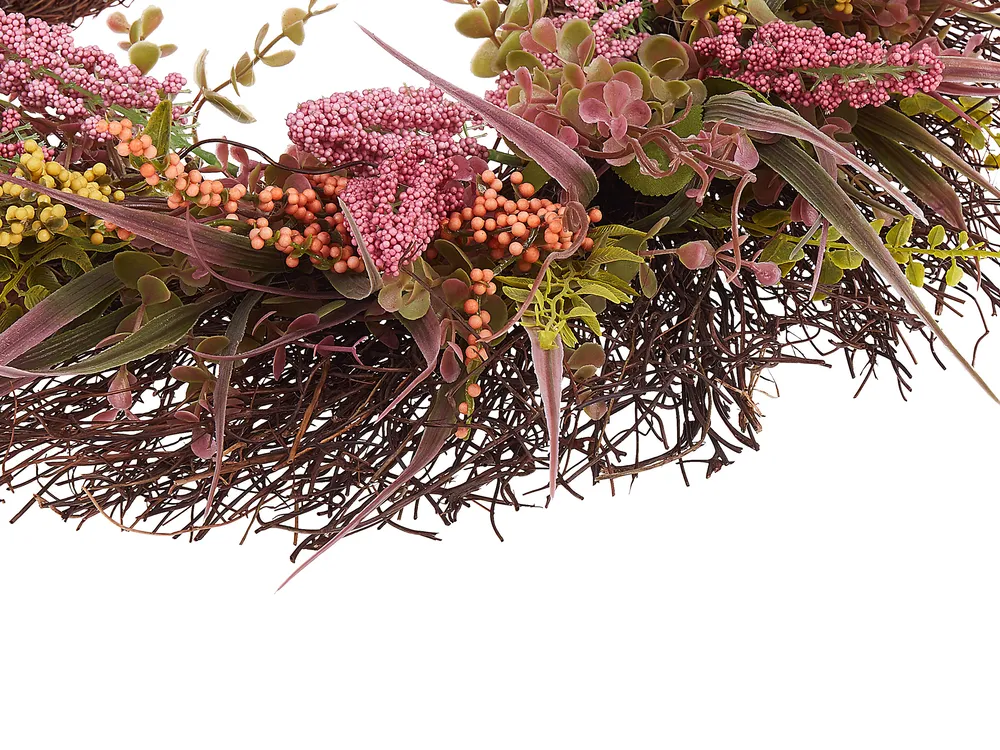 Dekorationskrans GUANCHA 50 cm Rosa_798294