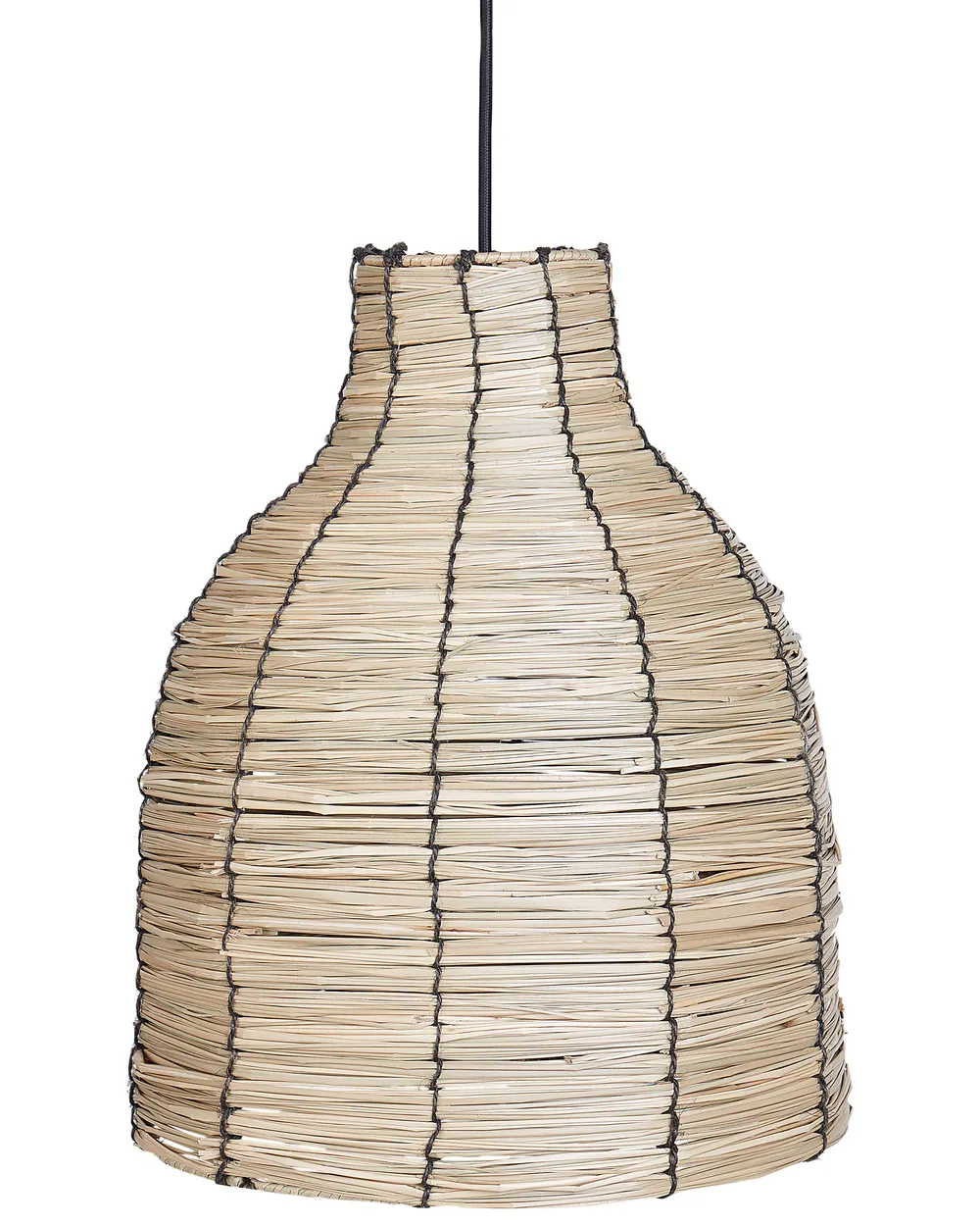 Pendant Lamp KELAKAS Wicker Natural