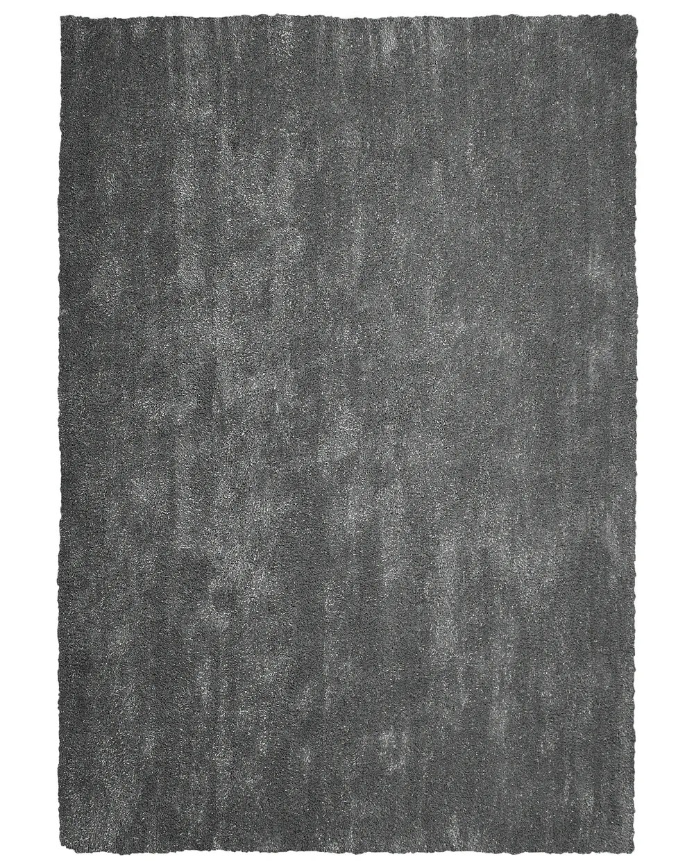 Shaggy Rug DEMRE Dark Grey 140 x 200 cm