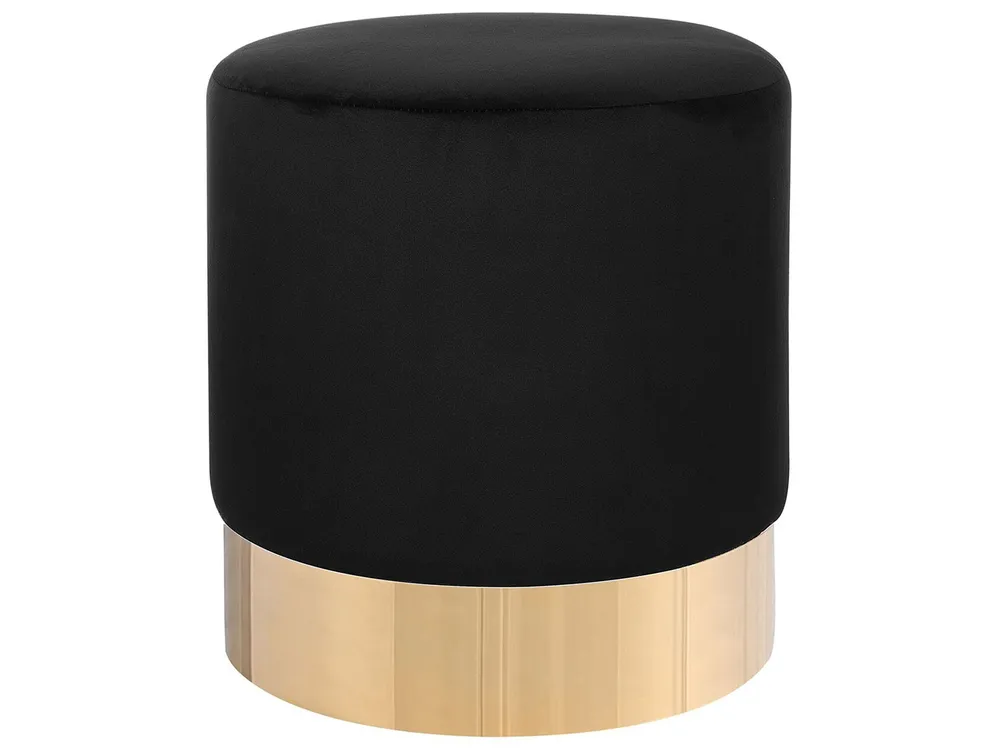 Pouffe SOPHIA Velvet Black
