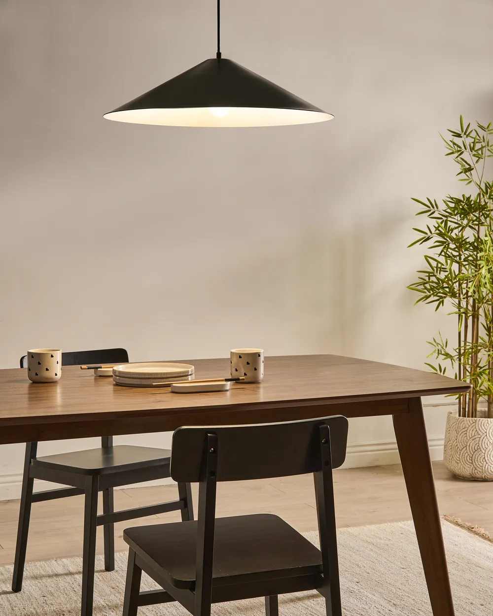 Pendant Lamp RASPACULO Metal Black