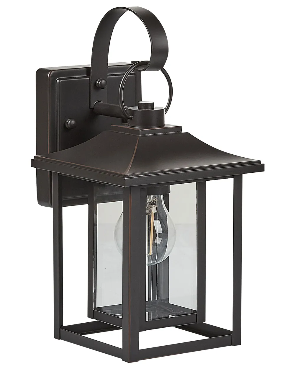 Outdoor Wall Light ALMOND Black