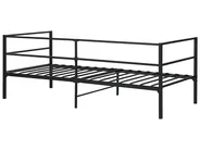 Bed Metal BATTUT 90 x 200 cm (EU Single) Black_894122