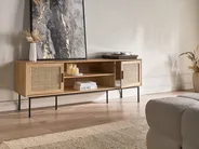 TV Stand PASCO Rattan Light Brown_1022521