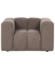 Lenestol ANTOLA Bouclé Gråbrun_1161658