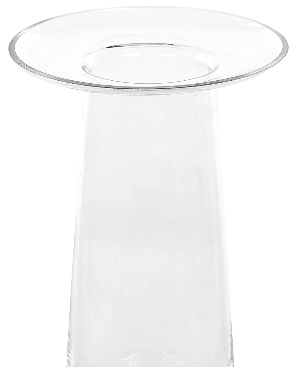Flower Vase MANNA 26 cm Glass Transparent_838055