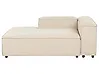 Högervänd schäslong ARDAL Beige