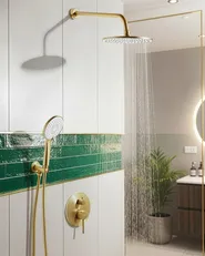 Concealed Shower Set with Rainshower PUELO Gold_1000166