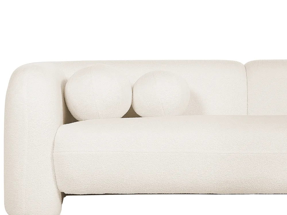Soffgrupp 5-sits LEIREN Bouclé Vit_920827