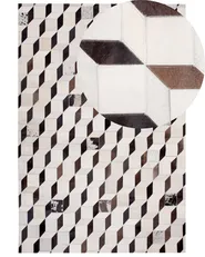 Matto ALPKOY Valkoinen 160 x 230 cm nahka_742791