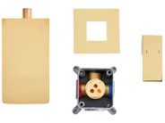 Wall Mounted Basin Mixer Tap KARUAY Brass Gold_986944