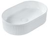 Countertop Basin GELDO 490 x 310 mm Ceramic White