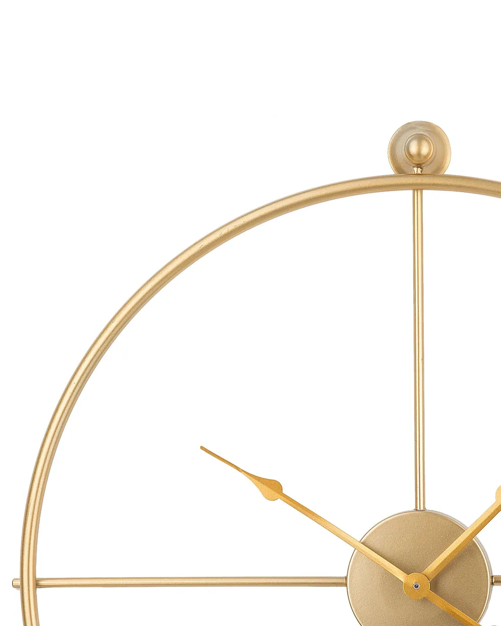 Wall Clock ZUCHWIL 50 cm Metal Gold_731887