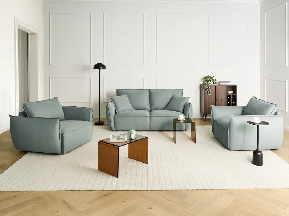 Armchair KUNES Fabric Light Green_1019334