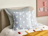 Throw Cushion GAZANIA Cotton 45 x 45 cm Light Grey_893178