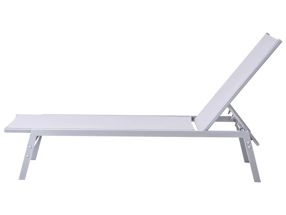 Sun Lounger NOLI Reclining Metal Grey_1027083