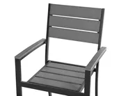 Garden Dining Set 4 Seater PRATO Grey_741557