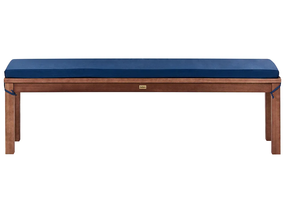 Sittdyna för bänk TUSCANIA 157 x 34 cm Blå_1133383