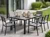 Garden Dining Set 6 Seater COMO Grey
