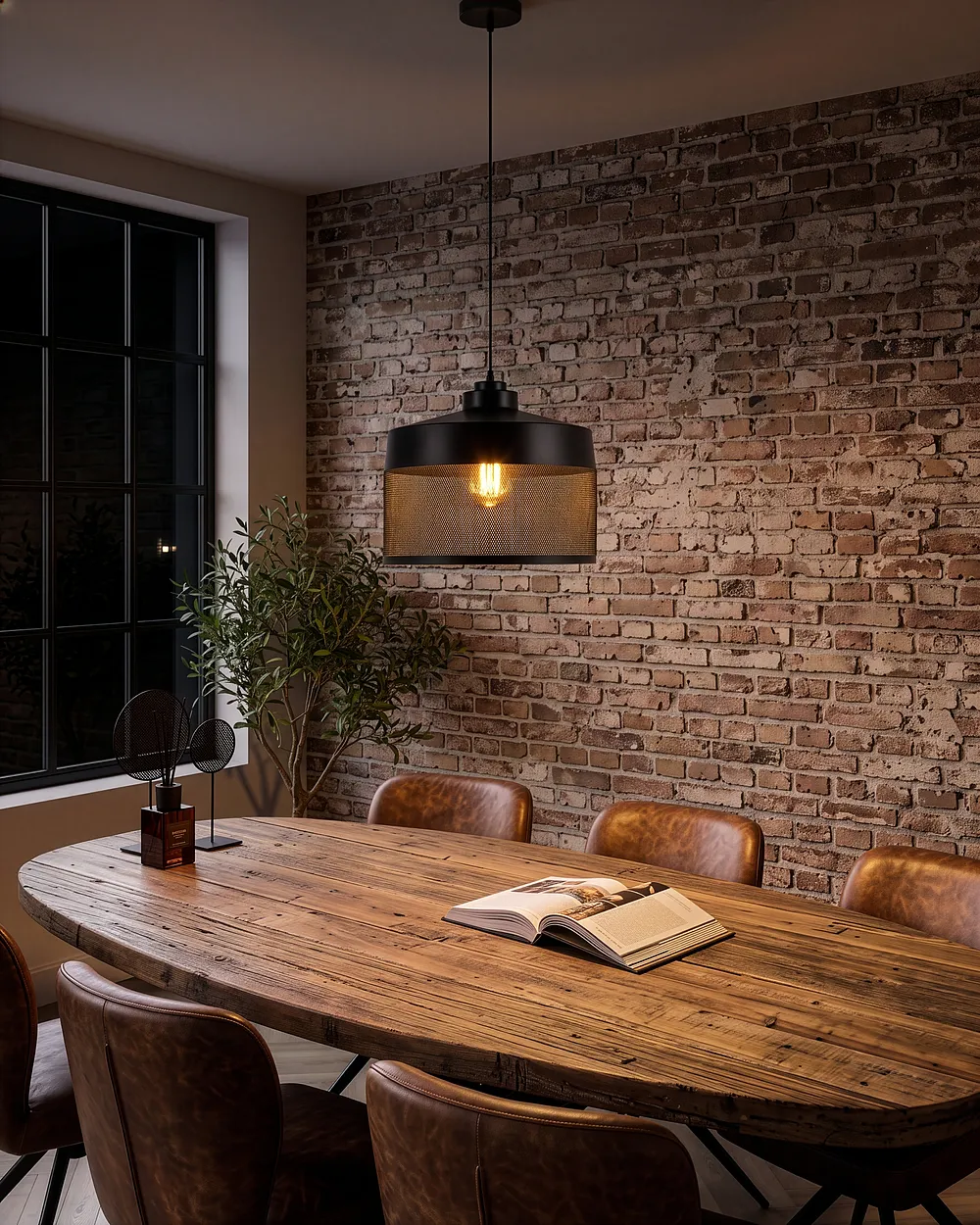 Pendant Lamp CARDENER Metal Black_1150930