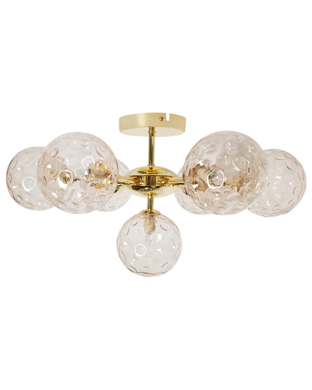 Ceiling Lamp ANADYR Glass Beige
