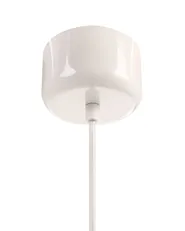 Pendant Lamp LOKY Metal White_1067567