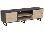 TV-bänk MAINE Brun/ Svart_760624