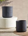 Plant Pot OREOI 45 cm Graphite Grey