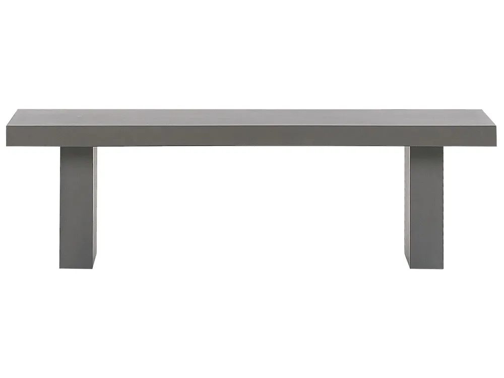 Garden Bench TARANTO 150 cm Concrete Grey_775858
