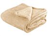 Blanket NAMDU 125 x 150 cm Sand Beige