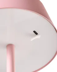 Wireless LED Table Lamp GUDER with Dimmer Metal Pink_1042239
