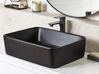 Countertop Basin TRAVESIA 490 x 380 mm Ceramic Black