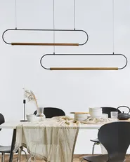 Pendant Lamp LOGONE Metal Black_919153