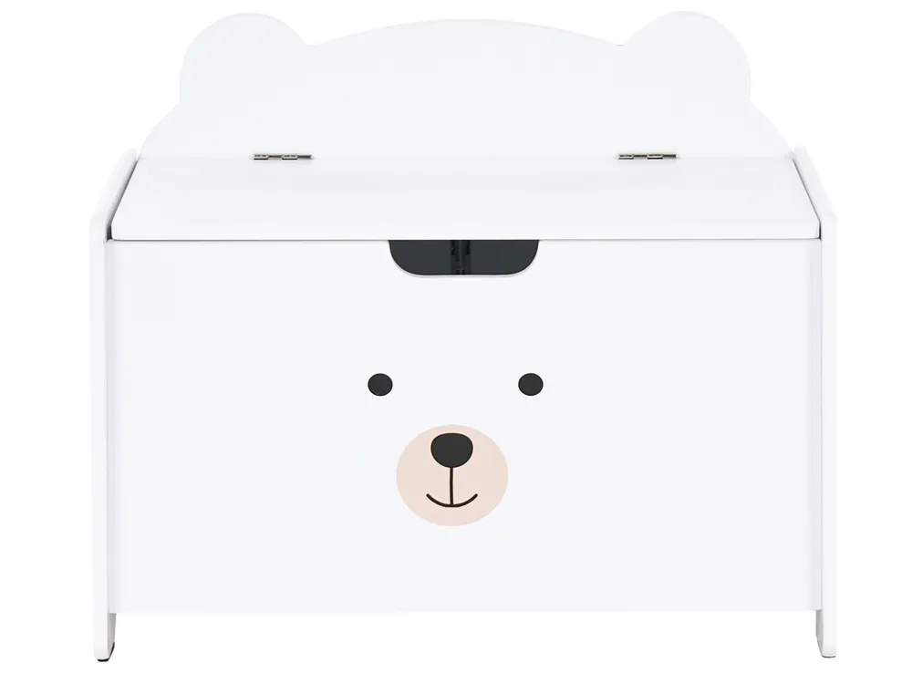 Toy Box MIMILI 48 cm with Bench White_1115573