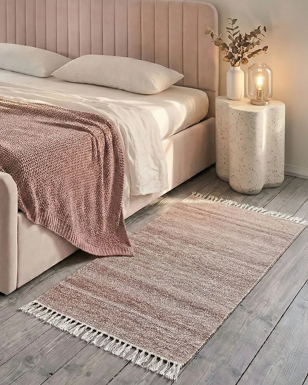 Rug MALHIA Light Red 80 x 150 cm_1177447