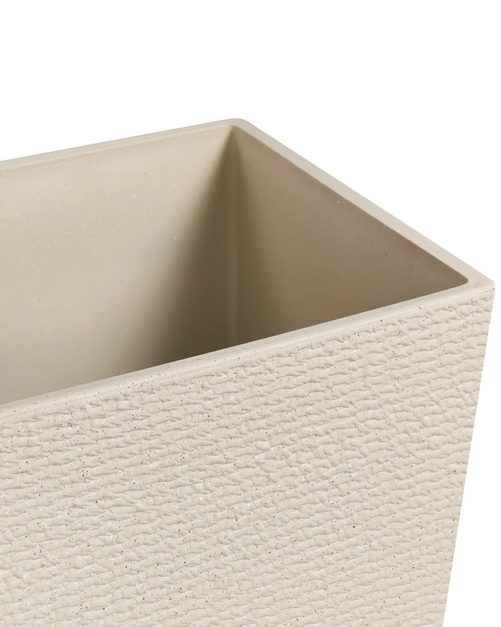 Sett med 2 plantepotter CYRODALIS 42 cm Beige_1133043