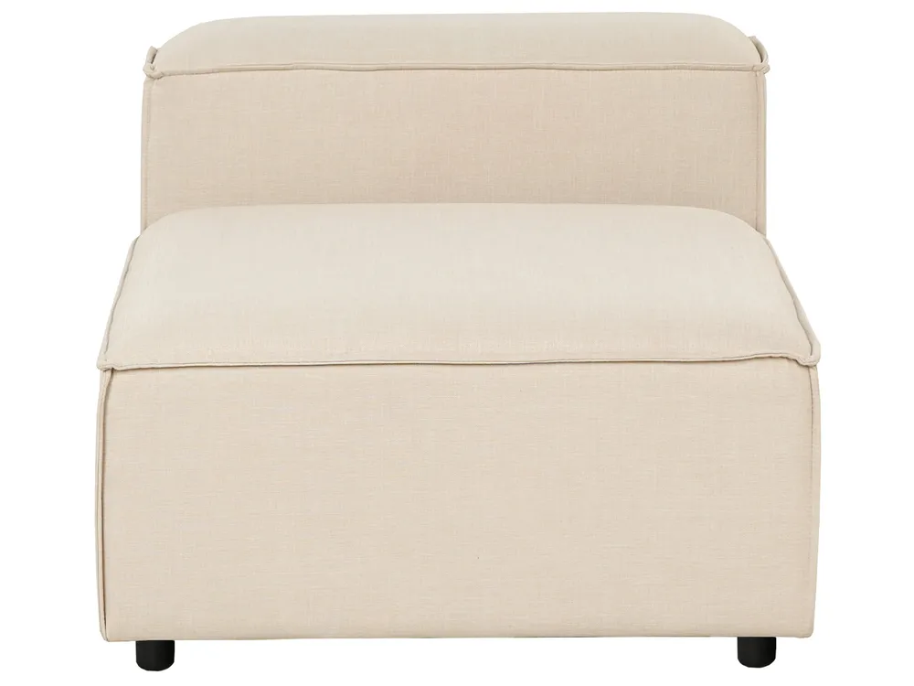 Modular Corner Sofa 4 Seater ARDAL Fabric Beige Right Hand_947926