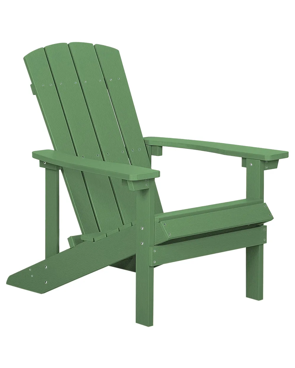 Garden Chair ADIRONDACK with Footstool Green_809551