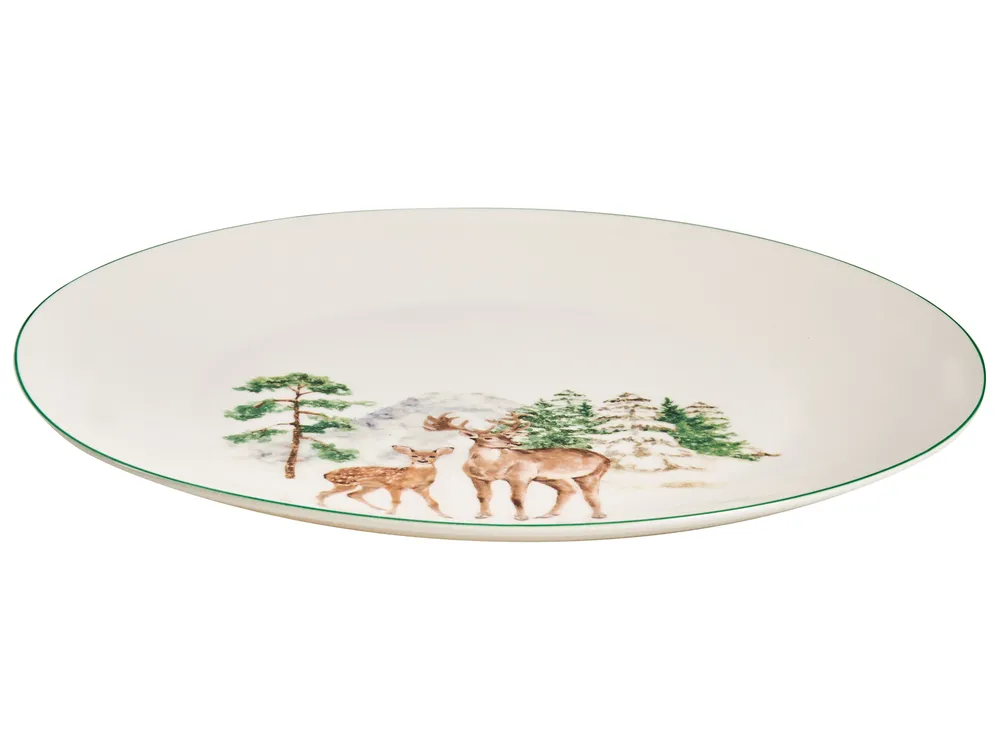 Set of 12 Dinnerware CHILI Porcelain White_1026400