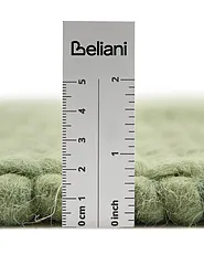 Rug KORDEA Green 160 x 230 cm Wool_1144636