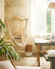 Hanging Chair BONEA Cotton Beige_833121