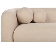 Living Room Set 4 Seater LEIREN Boucle Beige_920748