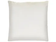 Set of 2 Decorative Cushions MICROSORUM 45 x 45 cm Light Green Plant Pattern_810685