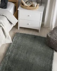 Shaggy Rug EVREN Dark Grey 80 x 150 cm_1080878