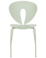 Set of 2 Dining Chairs TRACY Light Green_929887