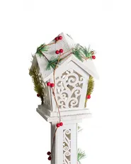Joulukoriste LED-valo LUMMENE 80 cm Valopylväs Valkoinen_1028028