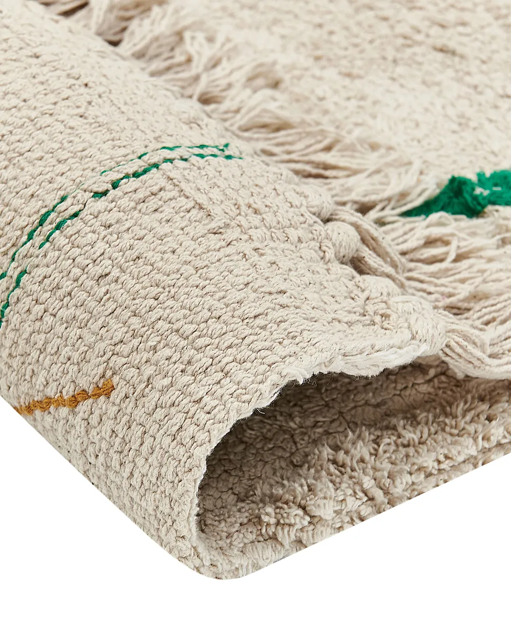 Rug CETMI Beige 160 x 230 cm Cotton_839818