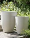 Plant Pot CROTON 43 cm Off-White
